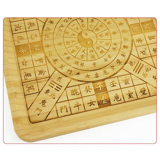 Buddha Gift Feng Shui Bamboo Bagua Map Harmony Energy Map