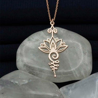 Buddha Gift Lotus Luck Wealth Necklace Pendant