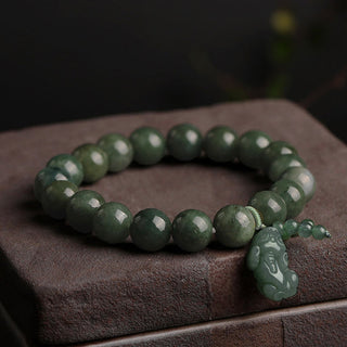 Buddha Gift Tibetan Jade PiXiu Prosperity Bracelet