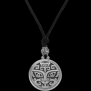 Buddha Gift Lucky FengShui Mythological Creature Taotie Wealth Necklace Pendant