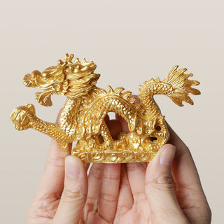 Buddha Gift Feng Shui Dragon Auspicious Cloud Wealth Luck Decoration