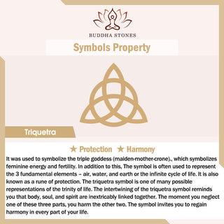 Buddha Gift  Triangle Knot Triquetra Titanium Steel Calm Rotatable Ring