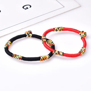 Buddha Gift Tibetan Handmade Colorful King Kong Knot Lucky Protection Braid String Bracelet