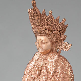Buddha Gift Shakyamuni Figurine Compassion Handmade Copper Statue Decoration