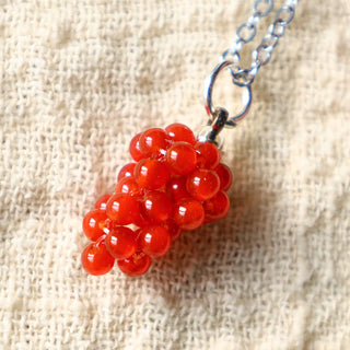 Buddha Gift Natural Garnet Red Agate Black Onyx Protection Necklace Pendant