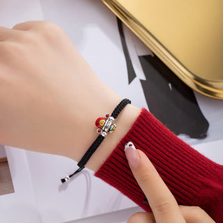 Buddha Gift God of Wealth Handmade Thread Luck Strength Braid Bracelet