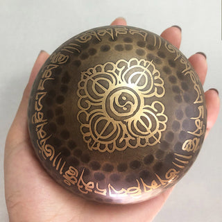 Buddha Gift Tibetan Sound Bowl Handcrafted for Yoga and Meditation Singing Bowl Set