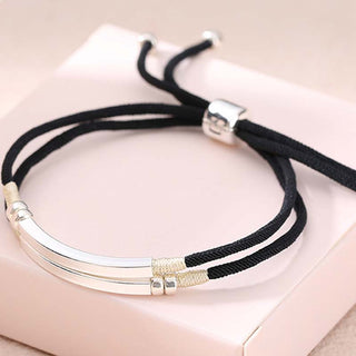 Buddha Gift 925 Sterling Silver Red String Layered Braid Bracelet