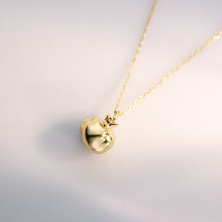 Buddha Gift 925 Sterling Silver 18k Gold Plated Pomegranate Garnet Crystal Passion Charm Necklace Pendant