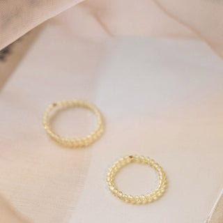 Buddha Gift Natural Citrine Happiness Prosperity Ring