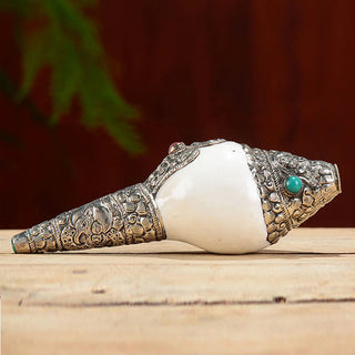 Buddha Gift Tibetan Natural Shankha Conch Shell Seashell Wealth Lucky Home Decoration
