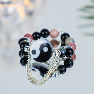 Buddha Gift Yin Yang Symbol Balance Luck Ring