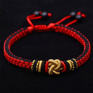Buddha Gift Colorful Rope True Love Knot Luck Handmade Bracelet
