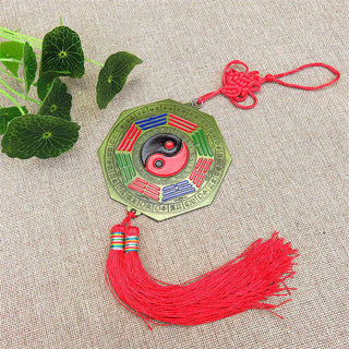 Buddha Gift Feng Shui Bagua Map Chinese Knotting Harmony Energy Map Mirror