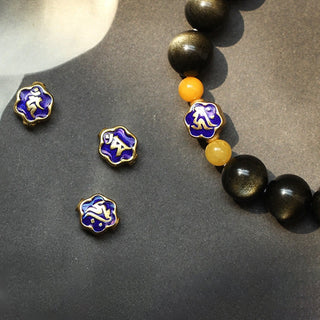 Buddha Gift 925 Sterling Silver Chinese Zodiac Natal Buddha Natural Gold Sheen Obsidian Amber Wealth Protection Bracelet