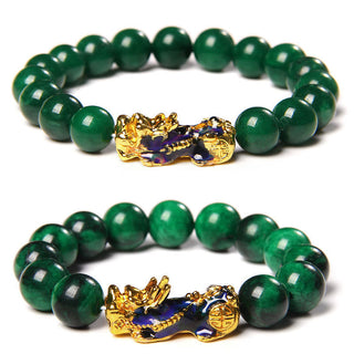 Buddha Gift Pixiu Jade Abundance Protection Bracelet