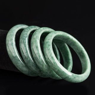 Buddha Gift Natural Jade Luck Wealth Bangle Bracelet