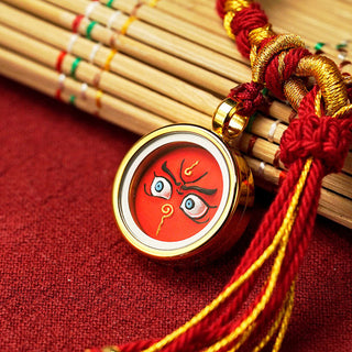 Buddha Gift Handmade Tibetan Five God Of Wealth Dragon Scale Rope Luck Braid Bracelet