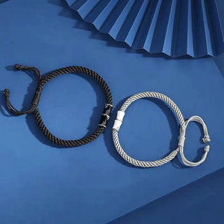 Buddha Gift Bamboo Pattern Healing Couple Rope Bracelet