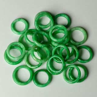 Buddha Gift  Jade Abundance Luck Ring