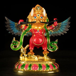Buddha Gift Tibet Garuda Bird Alloy Keep Evil Spirits Away Home Decoration