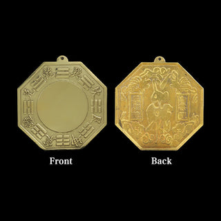 Buddha Gift Feng Shui Bagua Map Copper Balance Energy Map