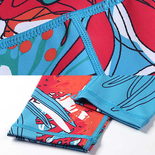 Buddha Gift Colorful Flower Petal Leaves Print Sports Exercise Fitness High Waist Leggings Women's Yoga Pants