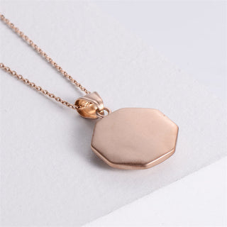 Buddha Gift Bagua Yin Yang Titanium Steel Balance Necklace Chain Pendant