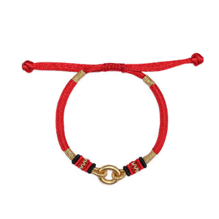 Buddha Gift FengShui Lucky Red String Couple Bracelet