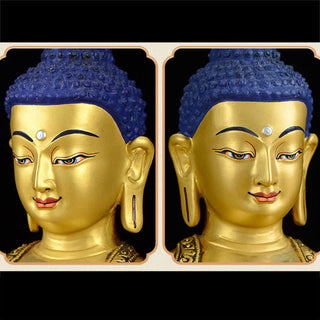Buddha Gift Shakyamuni Compassion Copper Statue Decoration