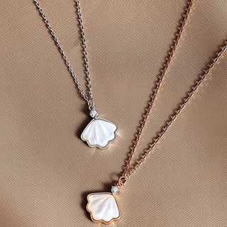 Buddha Gift 925 Sterling Silver Tridacna Stone Shell Blessing Necklace Pendant Bracelet Earrings Jewelry Set