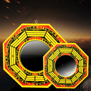 Buddha Gift Feng Shui Bagua Map Balance Living Room Energy Map Mirror