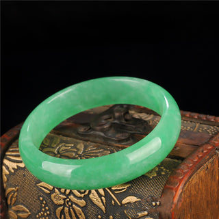 Buddha Gift Jade Healing Abundance Protection Bracelet Bangle
