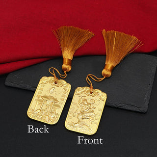 Buddha Gift Feng Shui Auspicious Star Wenchang Pen Pagoda Koi Fish Car Hanging Decoration
