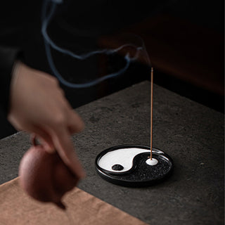 Buddha Gift Yin Yang Zen Balance Incense Holder