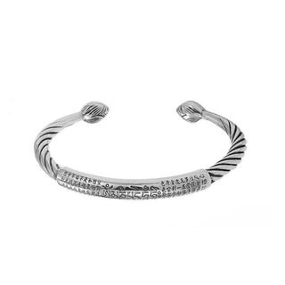 Buddha Gift Tibetan Om Mani Padme Hum Heart Sutra Purity Cuff Bracelet