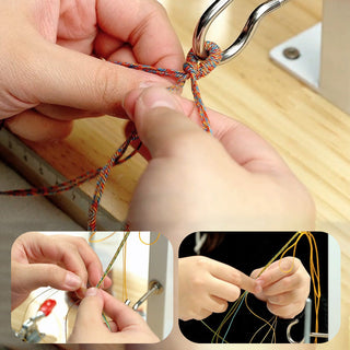 Buddha Gift Handmade Tibetan Five God Of Wealth Dragon Scale Rope Luck Braid Bracelet