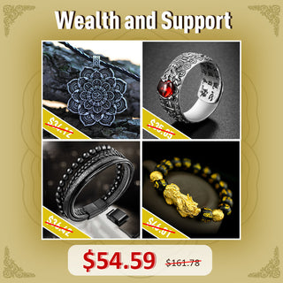 Buddha Gift Wealth And Support Gift Set