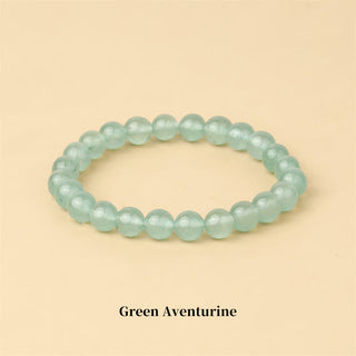 Buddha Gift Natural Stone Quartz Healing Beads Bracelet
