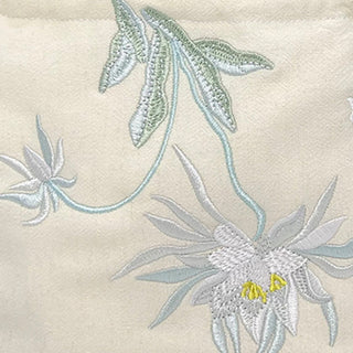 Buddha Gift Suzhou Embroidery Lotus Epiphyllum Magnolia Cotton Linen Tote Crossbody Bag Shoulder Bag Handbag