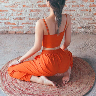 Buddha Gift High Waist Fitness Yoga Sports Jogger Track Pants With Pockets Sweatpants