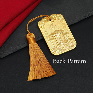 Buddha Gift Feng Shui Auspicious Star Wenchang Pen Pagoda Koi Fish Car Hanging Decoration