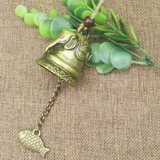 Buddha Gift Feng Shui Buddha Koi Fish Dragon Elephant Wind Chime Bell Luck Wall Hanging Decoration