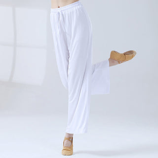 Buddha Gift Loose Modal Drawstring Wide Leg Pants For Yoga Dance