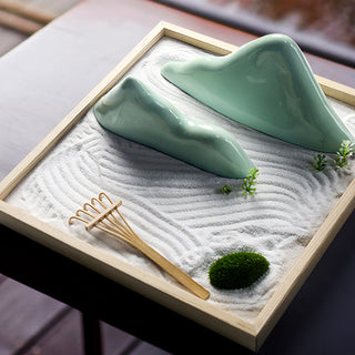 Buddha Gift Rocks Landscape Meditation Enlightenment Zen Garden Decoration