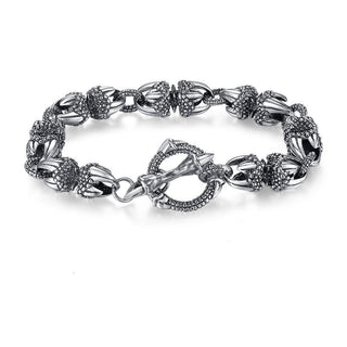 Buddha Gift Dragon Claw Engraved Strength Protection Bracelet