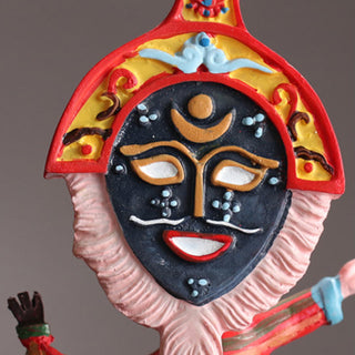 Buddha Gift Tibetan Opera Face Mask Puppet Home Office Car Decoration Ornament