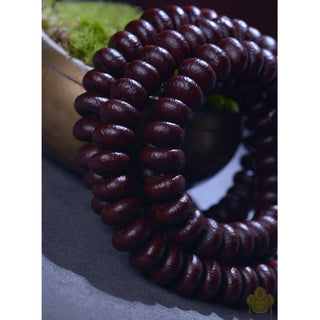 Buddha Gift Natural Tibet 108 Mala Beads Purple Bodhi Seed Wealth Bracelet