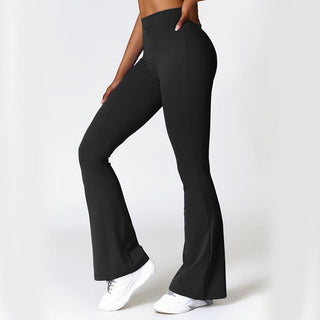Buddha Gift High Waist Breathable Flare Pants For Sports Fitness Yoga