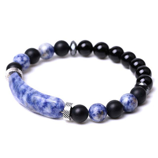 Buddha Gift Natural Crystal Blue Aventurine Healing Bracelet